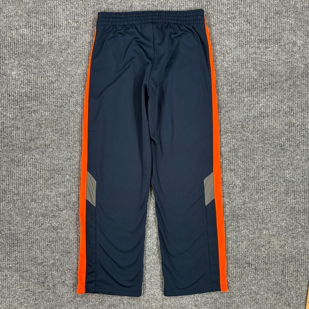 Reebok Track Pants Mens Size XL Navy Blue Orange Pull On Athletic Warm Up Y2K - Picture 2 of 11